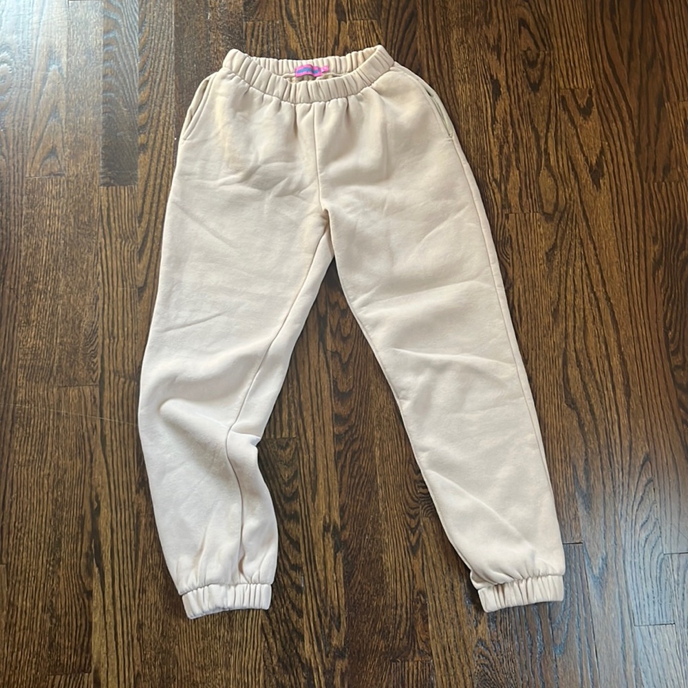 Edikted comfy tan sweatpants
